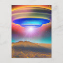 Recherche de fiction cartes postales ufo
