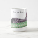 Recherche de bleu russe tasses Chat gris