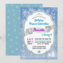 Recherche de reine de neige cartes invitations Jeune fille