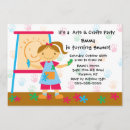 Recherche de métiers invitations Partie d'art