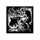 Recherche de timbre poste de chat Sorcière