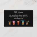 Recherche de boissons cartes visite Simple