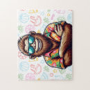 Recherche de bigfoot puzzles Yeti