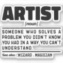 Recherche de peintres autocollants Artiste