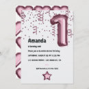 Recherche de mauve anniversaire invitations Premier