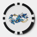 Recherche de symbole jetons poker Illustration