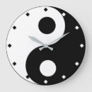 Recherche de contraste horloges Noir et blanc