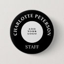 Recherche de travail badges Nom