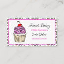 Recherche de cupcake rose cartes visite Restaurant