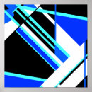 Recherche de aqua et blanc posters Bleu
