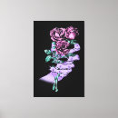 Recherche de goth impressions sur toile Rose