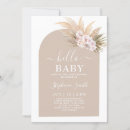 Recherche de tropical baby shower fille invitations Boho