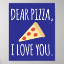 Recherche de pizza mignonne posters Fromage