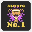 Recherche de trophée autocollants Champion