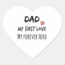 Recherche de père héros autocollants Premier amour