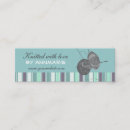 Recherche de tricot mini cartes visite Fils