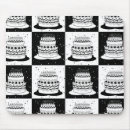 Recherche de damier noir et blanc tapis souris Géométrique