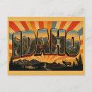 Recherche de montagnes cascade cartes postales Vintage