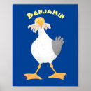 Recherche de mouette sur la plage posters Crâne