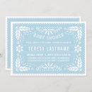 Recherche de papel picado baby shower invitations Fiesta mexicaine