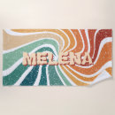 Recherche de hippie serviettes de plage Votre nom ici