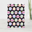 Recherche de dia de los muertos vœux cartes Éffrayant