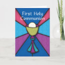 Recherche de première communion catholique cartes invitations chrétienne