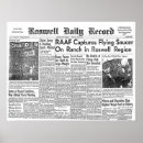 Recherche de roswell posters Ufo