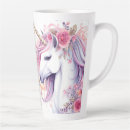 Recherche de mignons de licorne tasses Floral