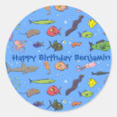 Recherche de motif poissons autocollants Sous marin