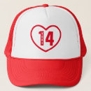 Recherche de 14 casquettes Rouge