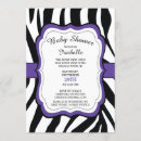 Recherche de zebra invitations Unique
