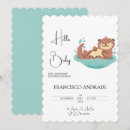 Recherche de loutre invitations Garçon