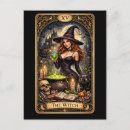 Recherche de chaudron cartes postales Magie