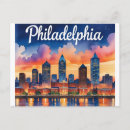 Recherche de horizon de philadelphie cartes postales Pennsylvanie