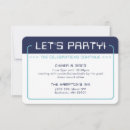 Recherche de bleu marine aqua invitations Moderne