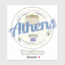Recherche de athenes autocollants Vintage