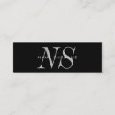 Recherche de simplicité cartes visite Typographie