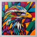 Recherche de aigle coloré posters Nature