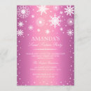 Recherche de pink winter wonderland invitations Blanc