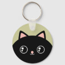 Recherche de chat noir kawaii porteclés Mignon