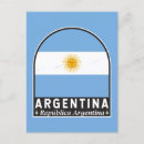 Recherche de drapeau argentin cartes postales Drapeau de l'argentine