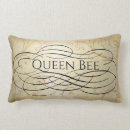 Recherche de reine des abeilles coussins Typographie