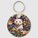 Recherche de furet porteclés Fleurs