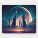 Recherche de science fiction tapis souris Futuriste