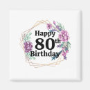 Recherche de 80 ans magnets 80e anniversaire