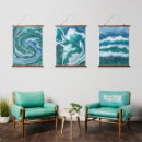 Recherche de mandala bleu art Océan