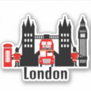 Recherche de bus autocollants Londres