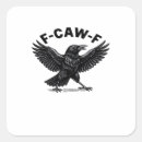 Recherche de jeu de mots autocollants F caw f