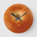 Recherche de bagels horloges Petit déjeuner
